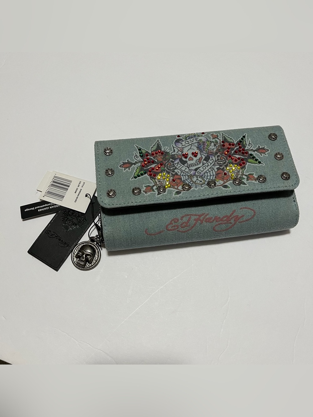 Ed Hardy Wallet Multi Compartment